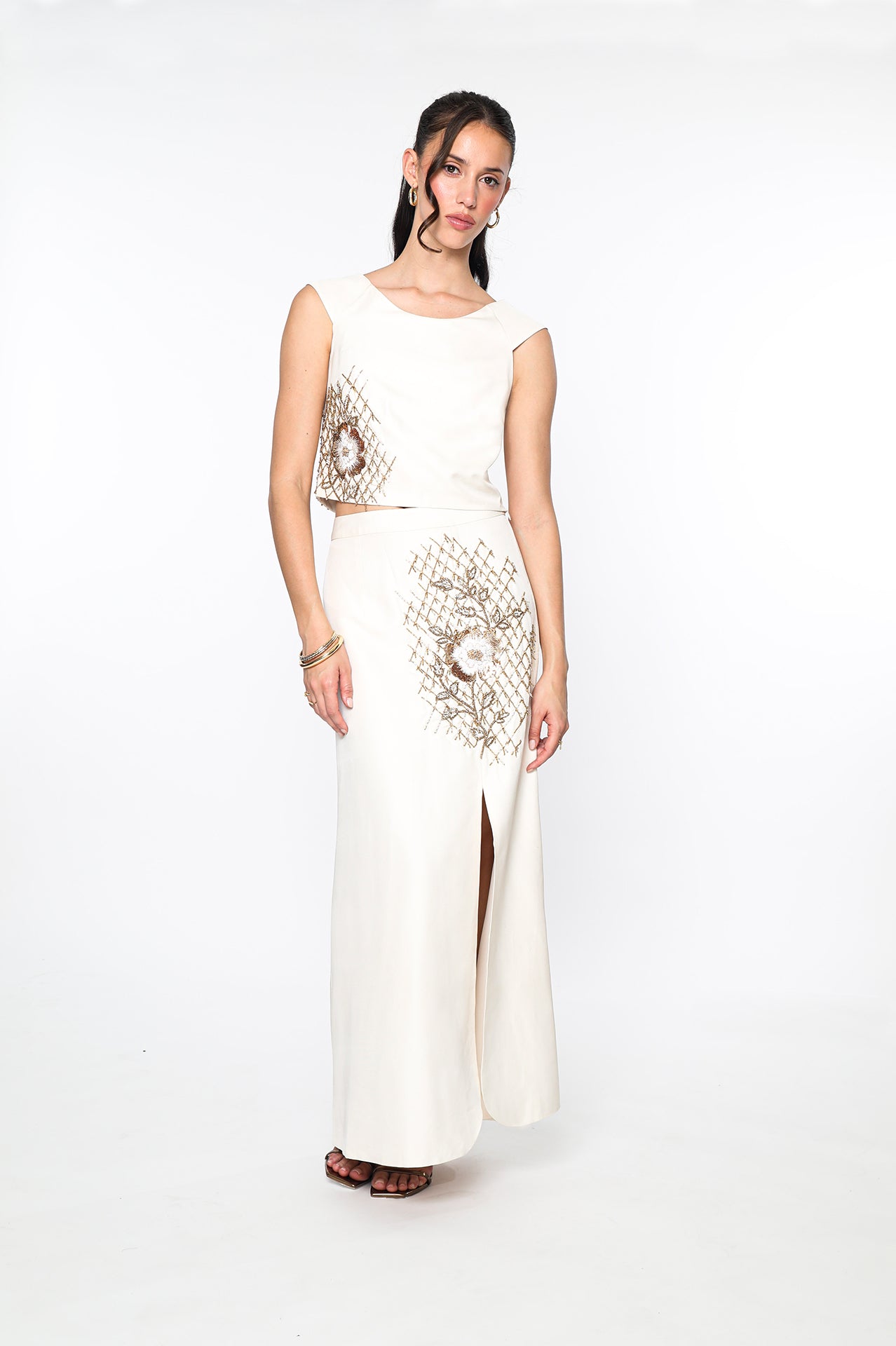 The Celestine Gold Set