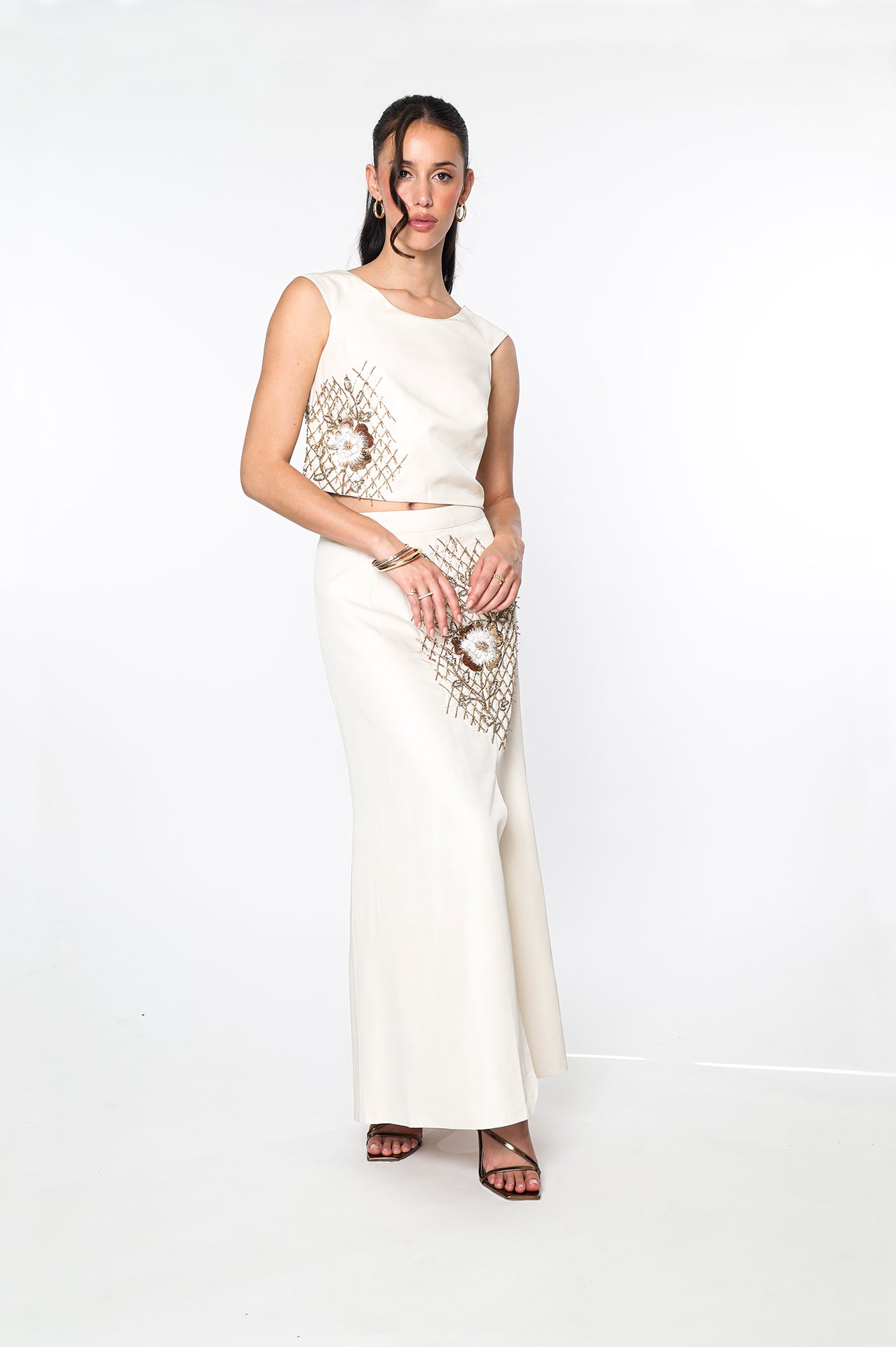 The Celestine Gold Set