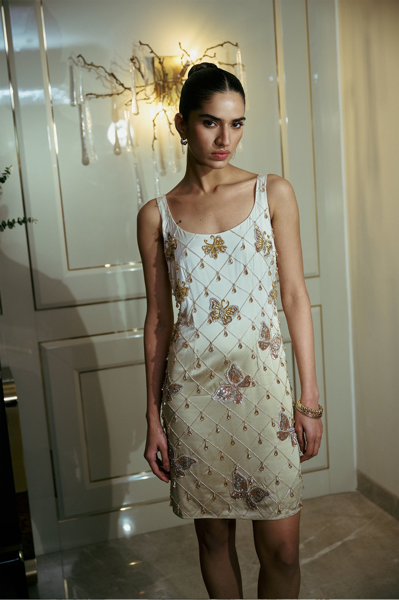 The Sona Butterfly Mini Dress