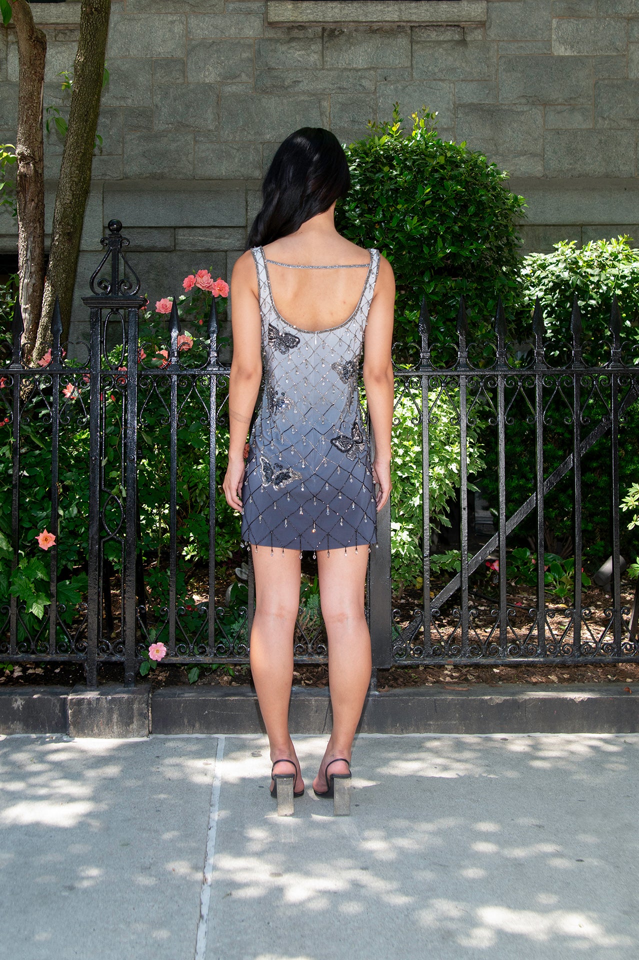 The Dark Butterfly Mini Dress