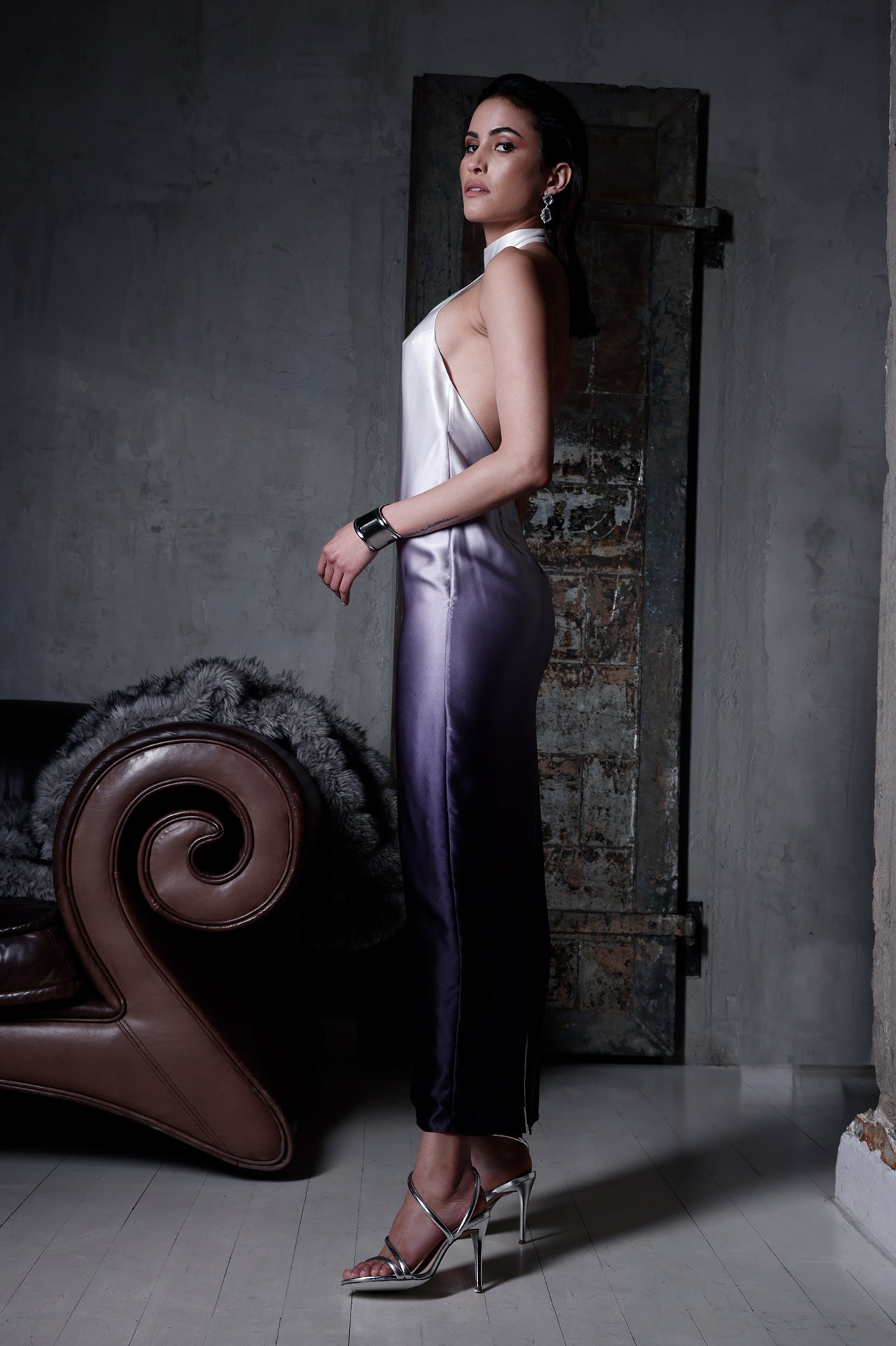Ombré Silk Maxi Dress Ombré Silk Maxi Dress