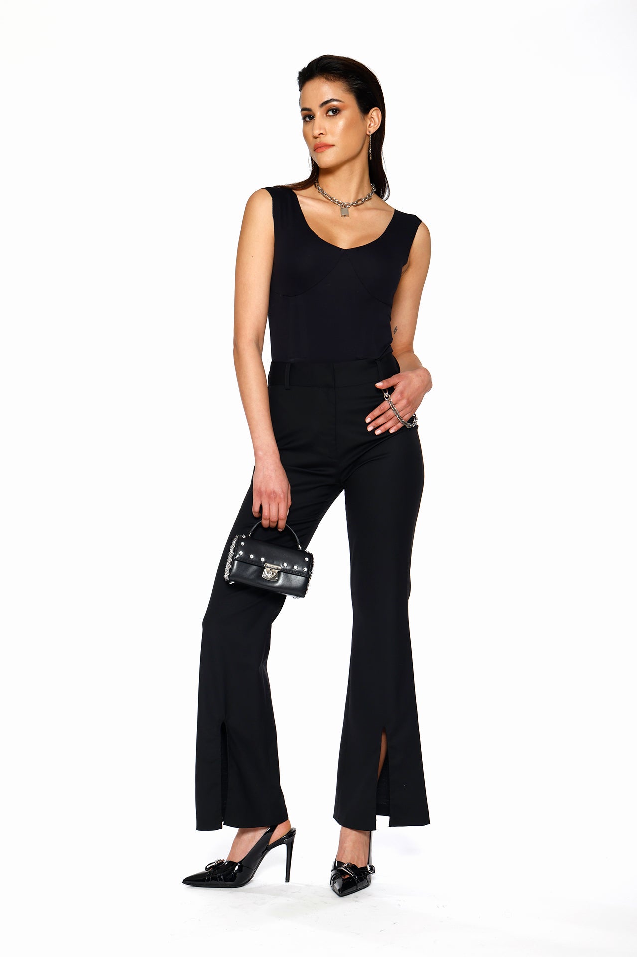Oxford Slit Pant