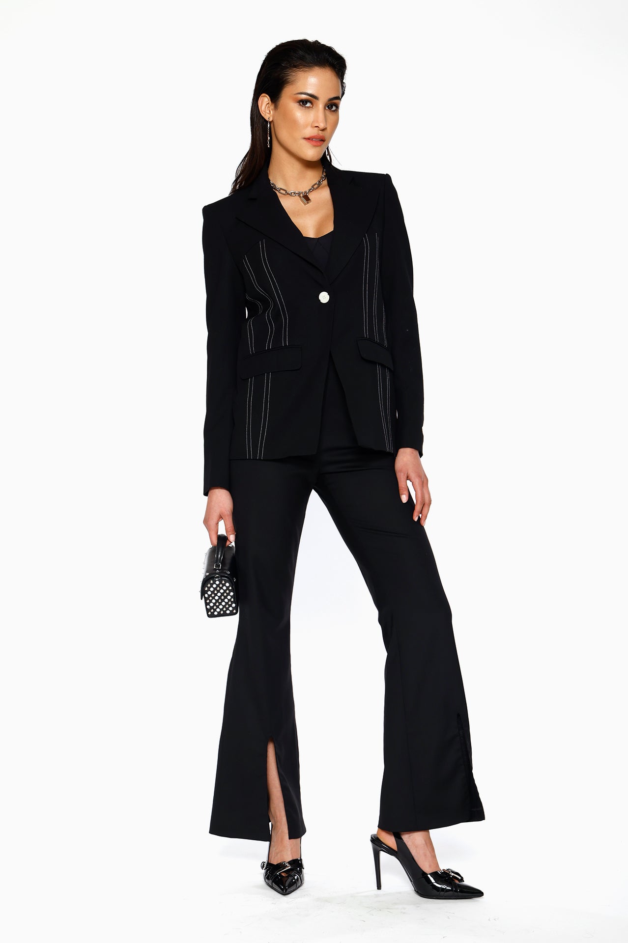 Oxford Slit Pant