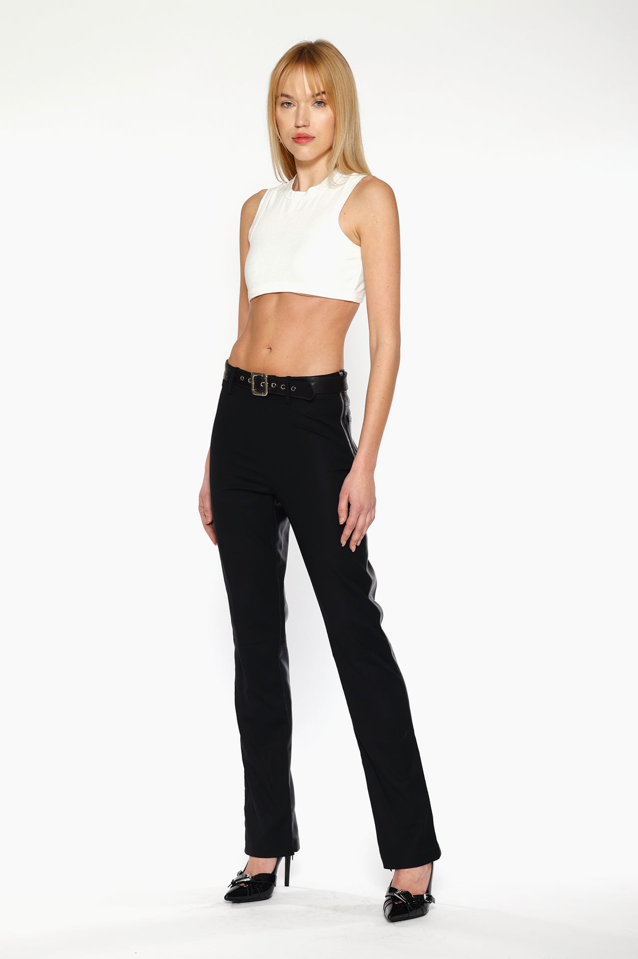 Two-Tone Chain Pant