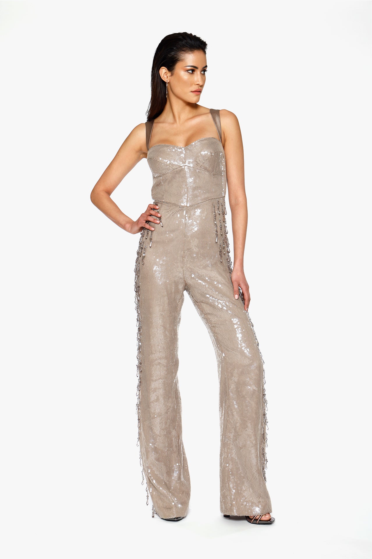 Teardrop Crystal Jumpsuit