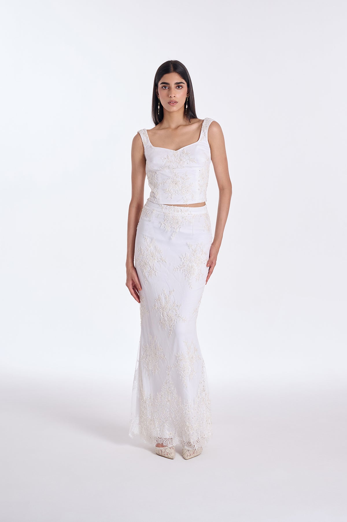 Palazzo Lace Set