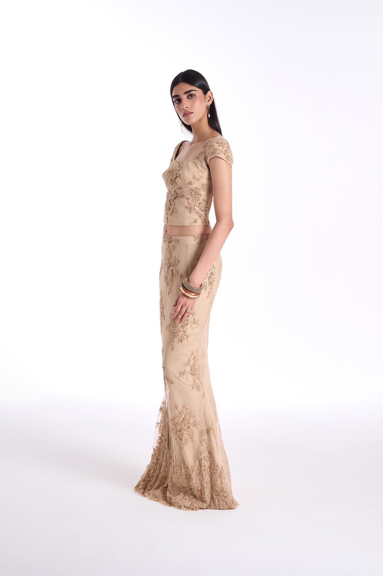 Palazzo Lace Set