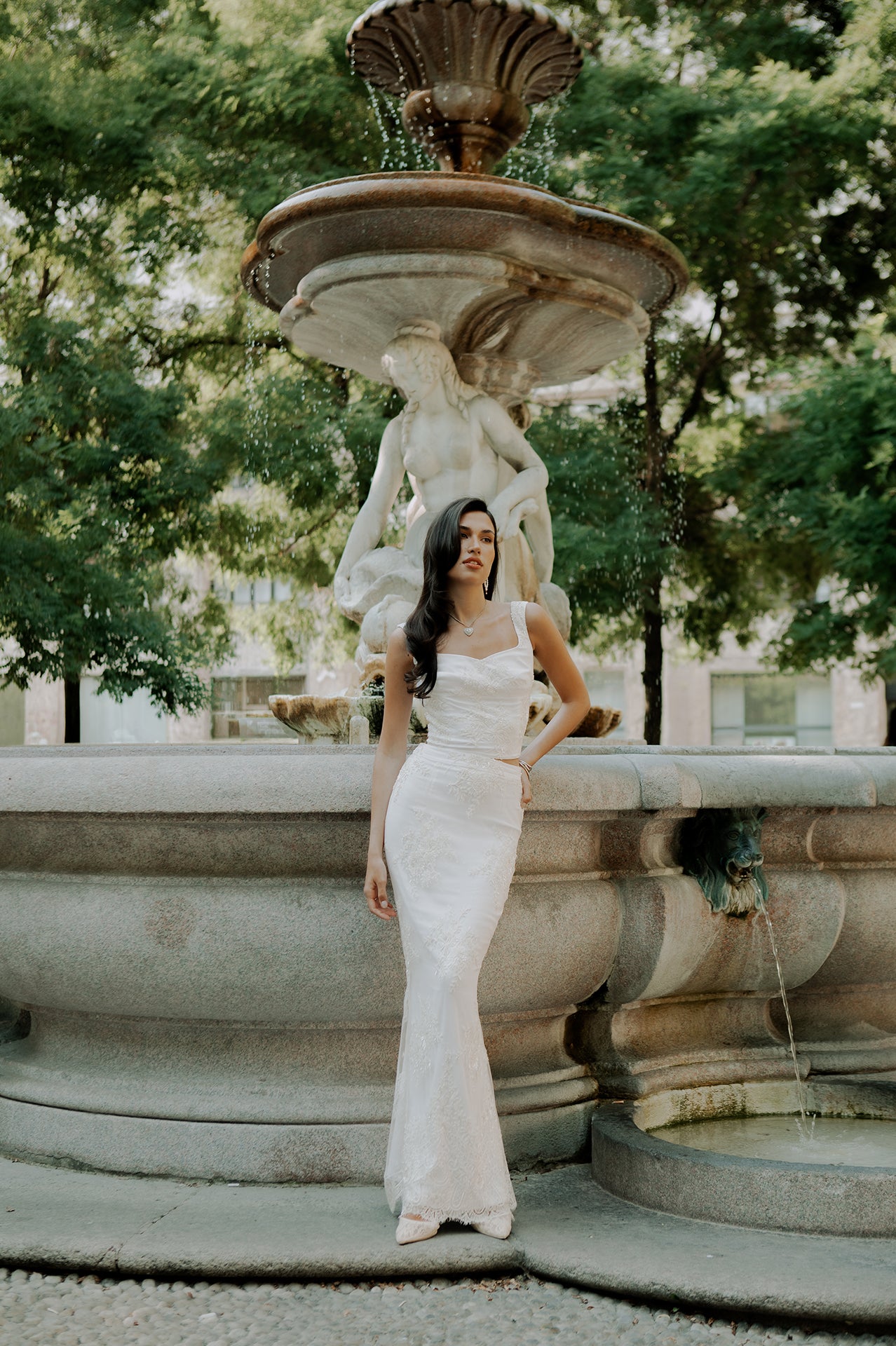 Palazzo Lace Set