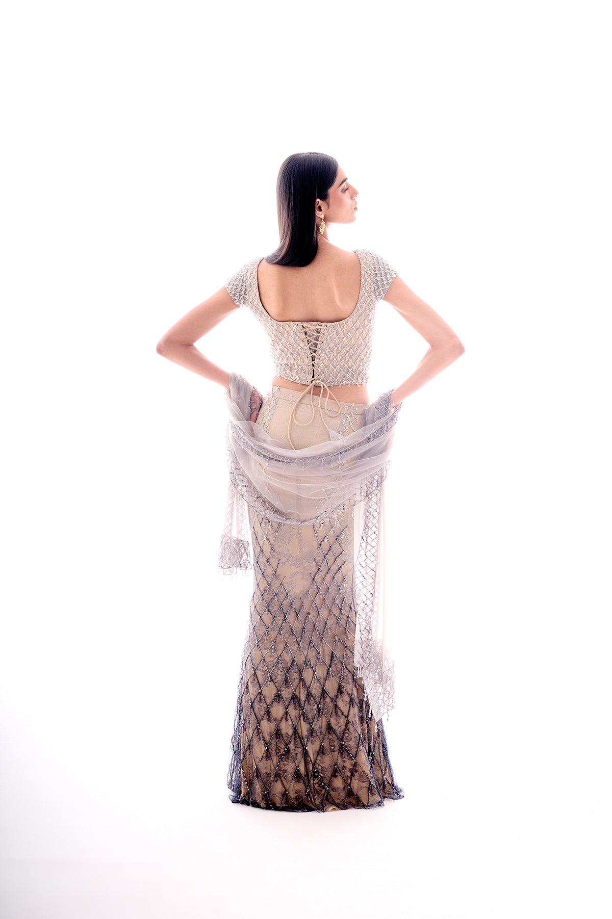 Moonveil Lace Lehenga