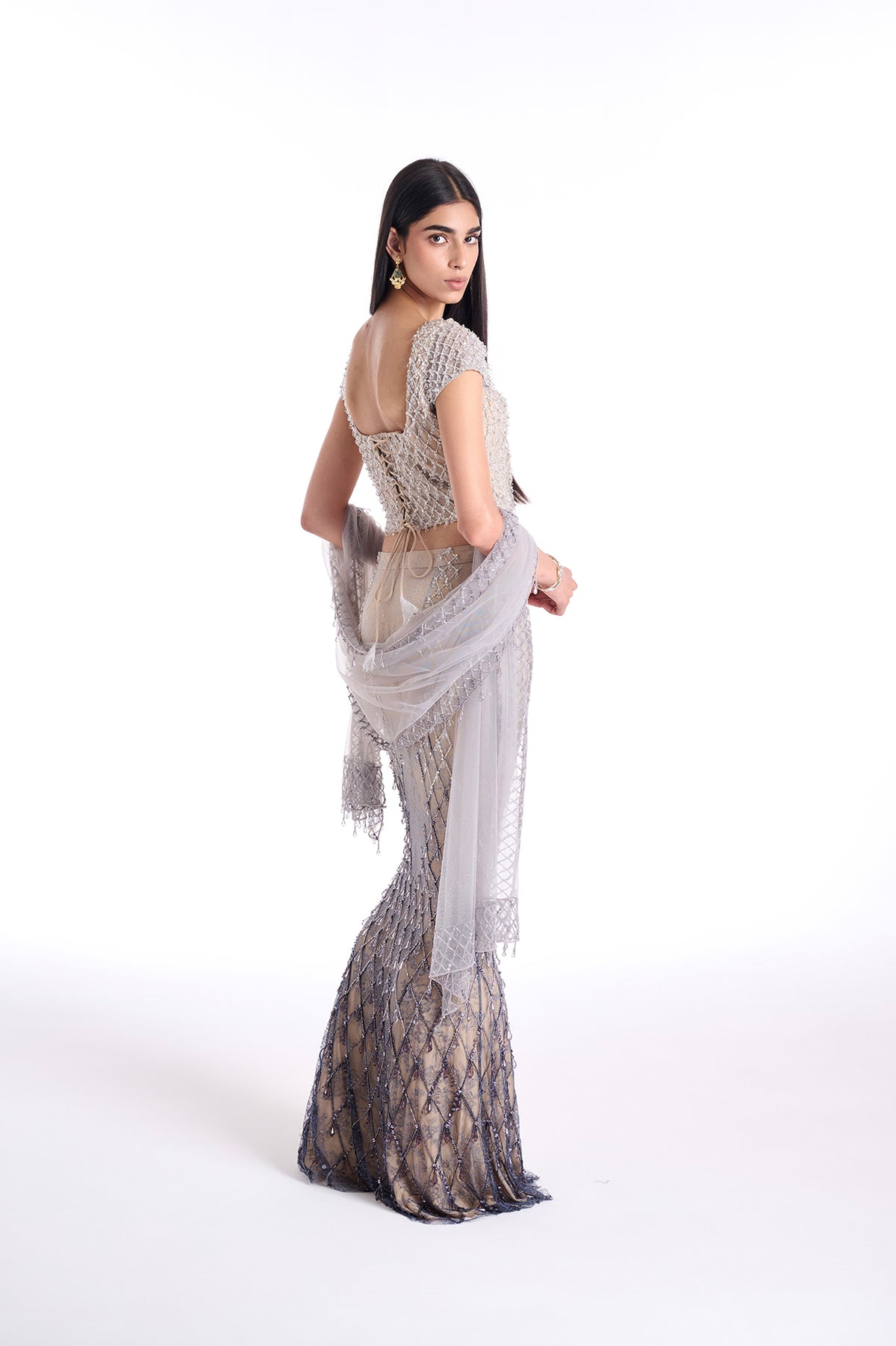 Moonveil Lace Lehenga